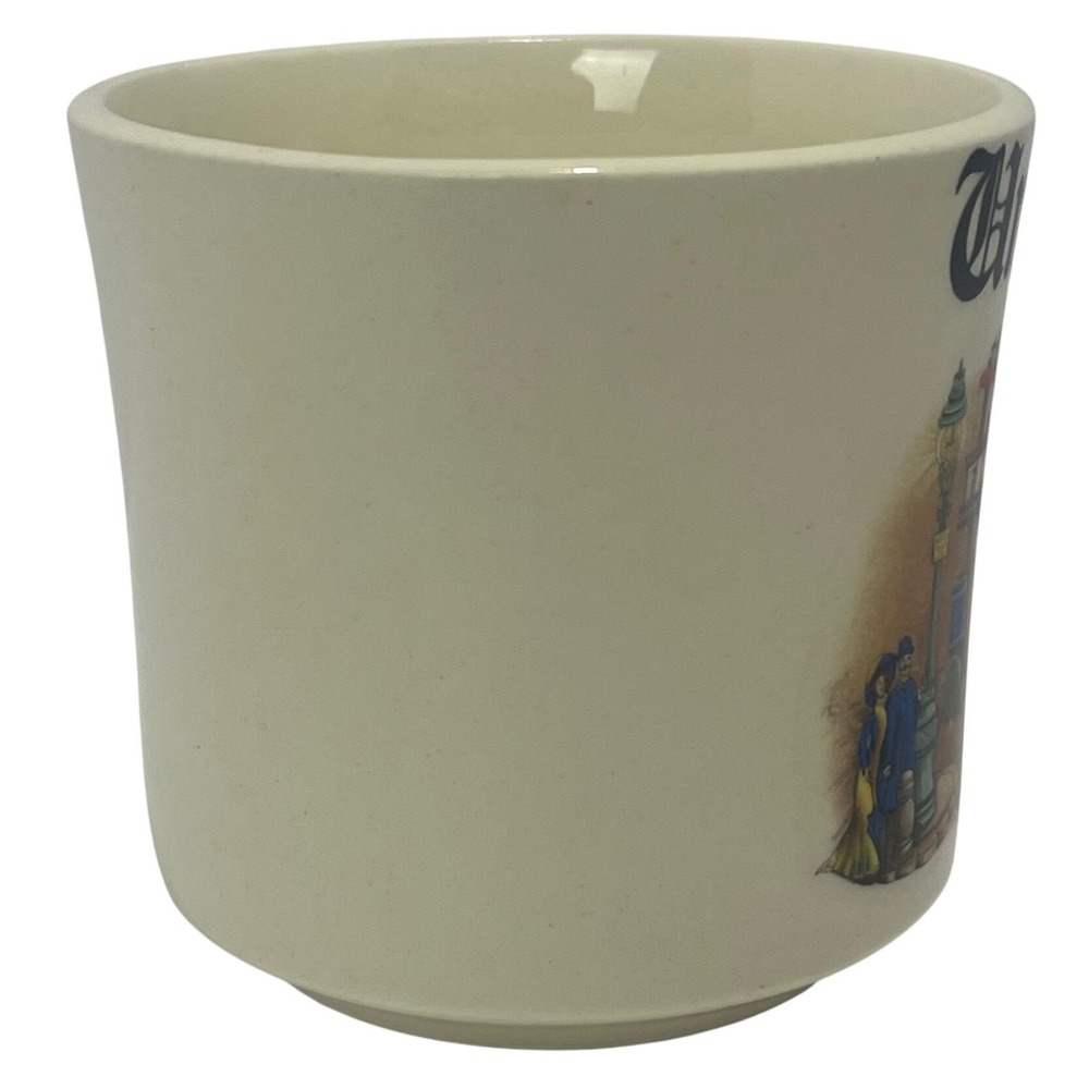VTG Uncle Name Nestles Food Cream Ceramic Coffee Cup Steam Omnibus USA - Picture 3 of 7